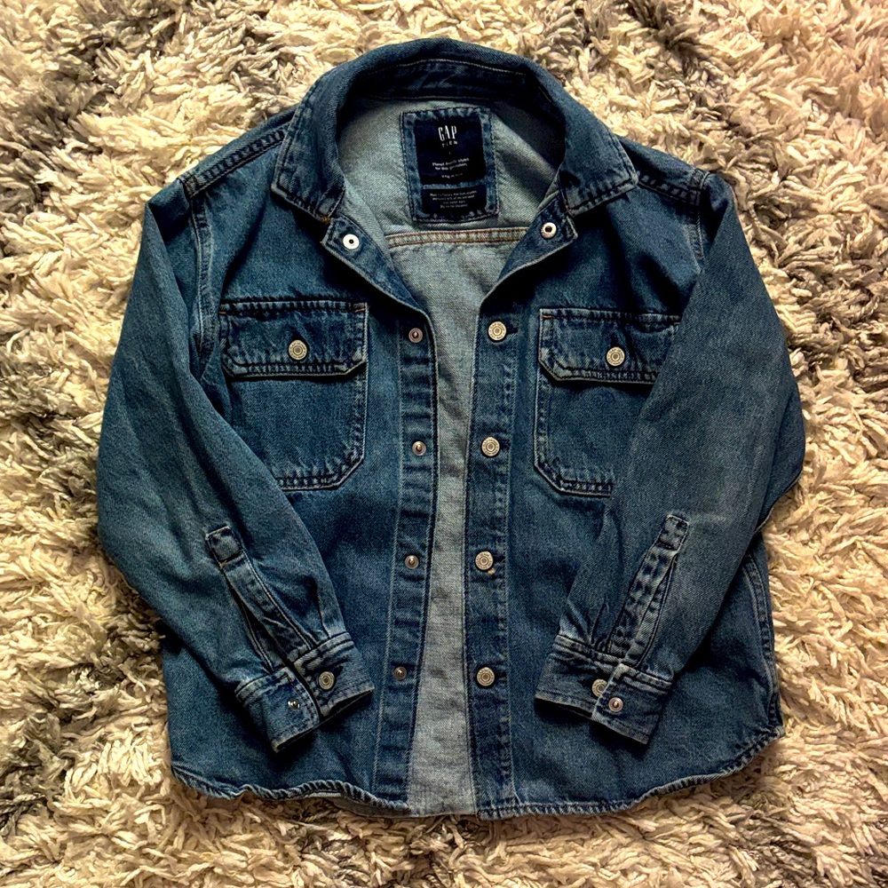 GAP Kids/Teen Classic Blue Jean Jacket size 8